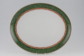 Royal Worcester Mosaic Oval Platter 15"