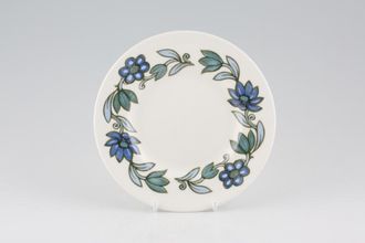 Susie Cooper Art Nouveau - Blue Tea / Side Plate 6 1/2"
