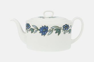 Susie Cooper Art Nouveau - Blue Teapot 2pt