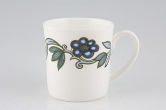 Susie Cooper Art Nouveau - Blue Teacup 2 7/8" x 3"