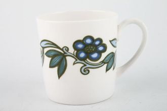 Susie Cooper Art Nouveau - Blue Teacup 2 5/8" x 2 7/8"