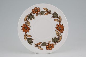 Sell Susie Cooper Art Nouveau - Brown Breakfast Saucer Does not fit sauce boat 7"
