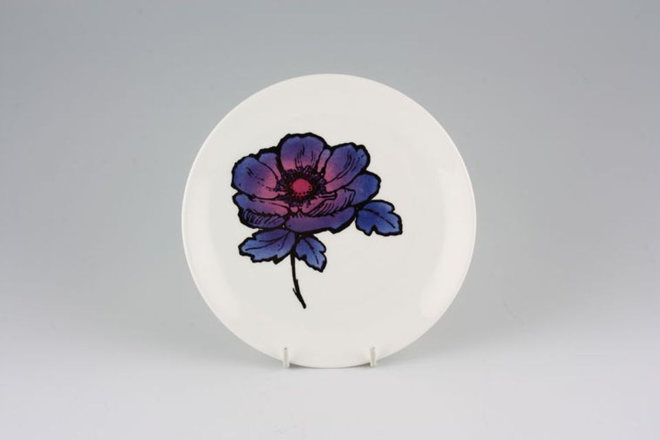 Susie Cooper Blue Anemone Tea / Side Plate 6 5/8"