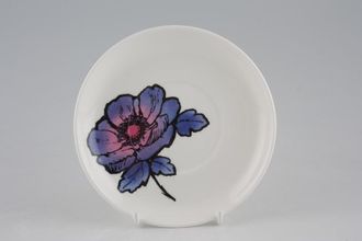 Sell Susie Cooper Blue Anemone Coffee Saucer 5 1/2"