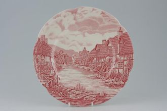 Johnson Brothers Olde English Countryside - Pink Dinner Plate 10"