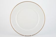 Royal Worcester White and Gold Dinner Plate 10 1/2" thumb 1