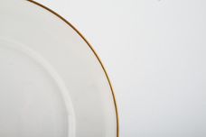Royal Worcester White and Gold Dinner Plate 10 1/2" thumb 2