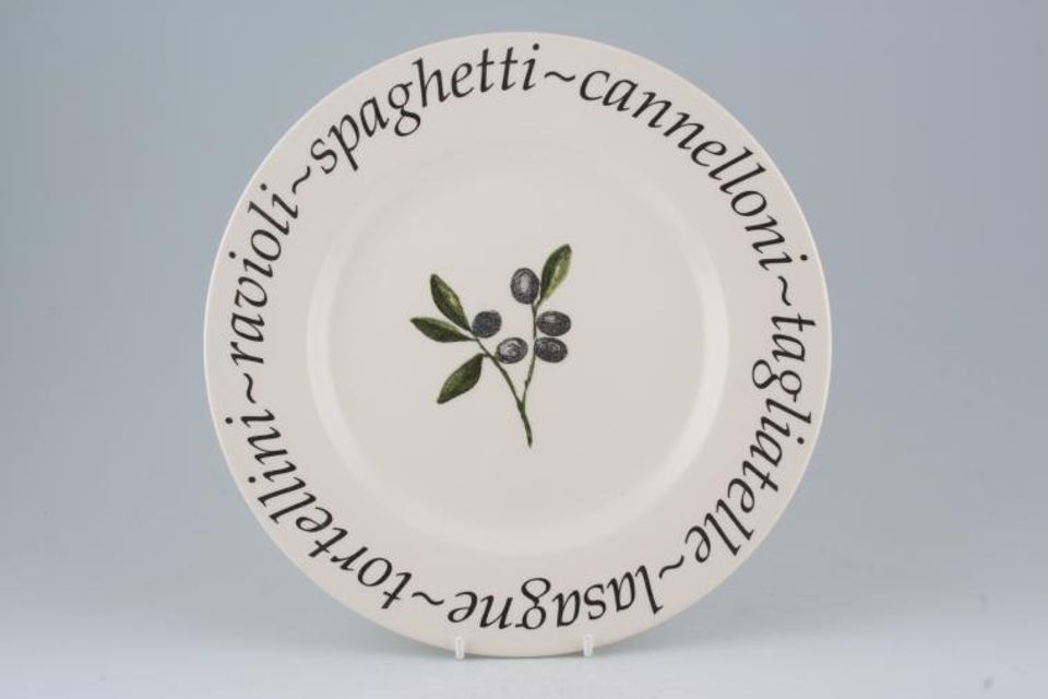 Johnson Brothers Italian Dinner Plate Creative Tableware B/S - Pale cream background 10 3/4"