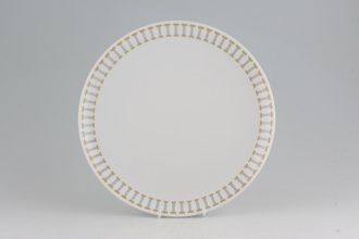 Sell Thomas White with Black and Mustard Detail Dinner Plate 10"