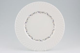 Royal Worcester Petite Fleur - Grey and Gold Dinner Plate 10 1/2"