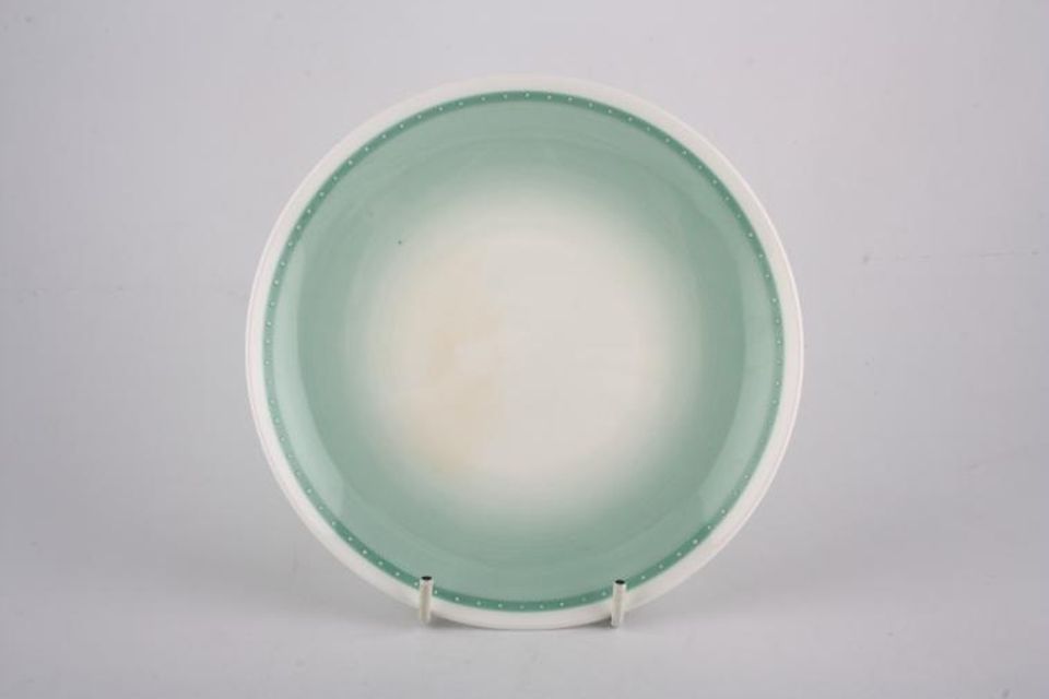 Susie Cooper Harlequin Tea / Side Plate Mint 6 5/8"