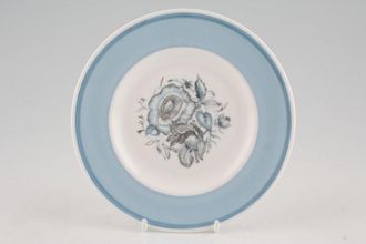Susie Cooper Peony - C2035 - Blue Border Tea / Side Plate 6 1/2"