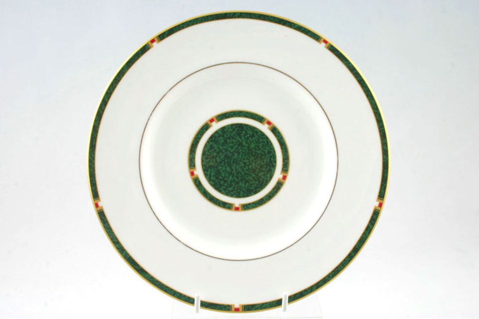 Royal Worcester Carina - Green Salad/Dessert Plate Accent - Centre pattern 8"