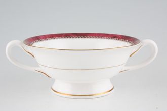 Royal Worcester Medici - Ruby Soup Cup 2 handles