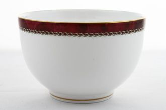 Royal Worcester Medici - Ruby Sugar Bowl - Open (Tea) 4 3/8"
