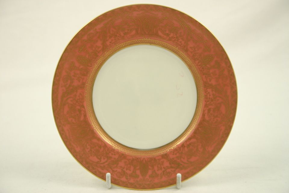 Royal Worcester Embassy - Pink and Gold Tea / Side Plate 6"