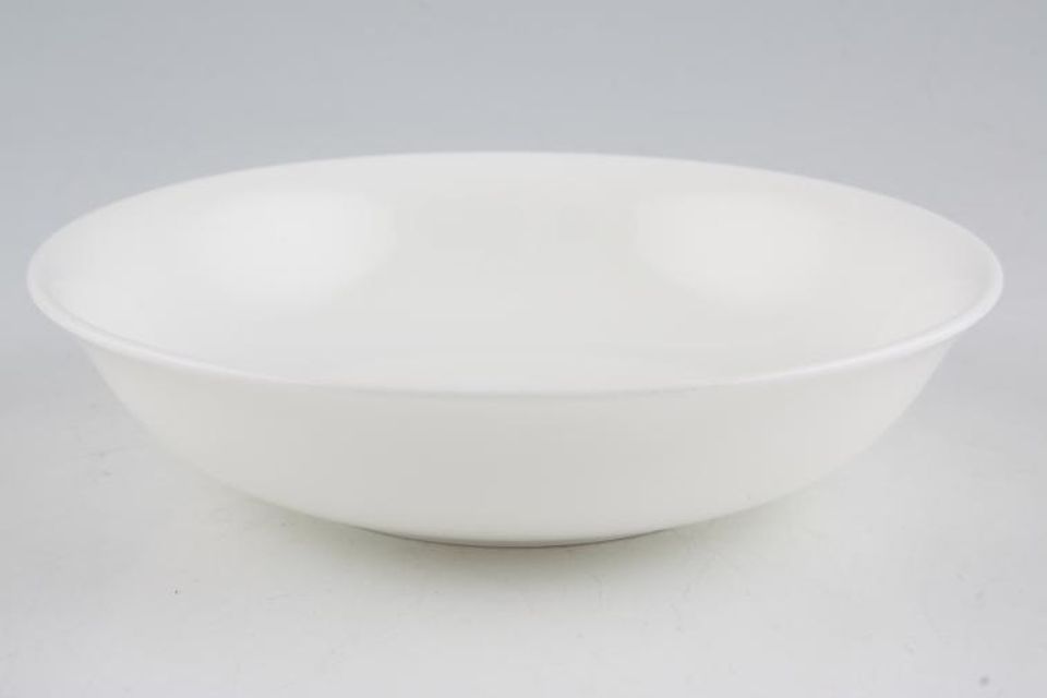 Susie Cooper Contrast - Black + White Soup / Cereal Bowl Member of Wedgwood 6 1/4"