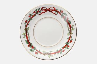 Sell Royal Worcester Holly Ribbons Tea Saucer 3" Well 5 7/8"