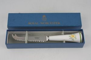 Royal Worcester Fleuri Cheese Knife