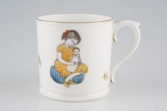 Sell Royal Worcester Days Of The Week - Older Mug Wednesday Girl 3 1/8" x 3 1/8"