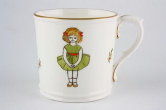 Sell Royal Worcester Days Of The Week - Older Mug Sunday Girl 3 1/8" x 3 1/8"
