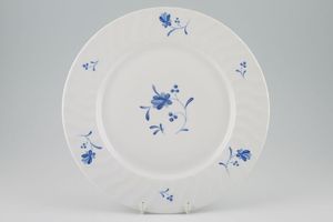 Royal Worcester Blue Bow Dinner Plate