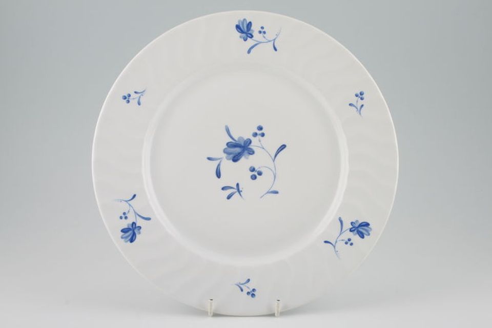 Royal Worcester Blue Bow Dinner Plate 10 5/8"
