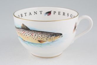 Sell Royal Worcester V.I.P Breakfast Cup Fishing - Modern B/S 4 1/4" x 2 3/4"