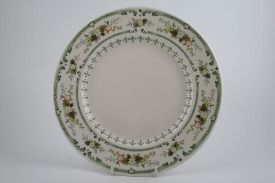Royal Doulton Provencal - T.C.1034 Dinner Plate No Centre Pattern 10 3/4"