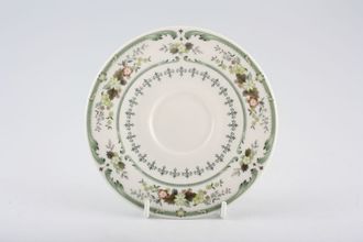 Royal Doulton Provencal - T.C.1034 Tea Saucer Same as Soup Saucer/ Early style ( flatter than later style) 6 1/4"
