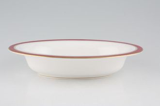 Royal Worcester Howard - Ruby Vegetable Dish (Open) oval 10 1/2"