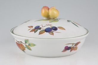 Sell Royal Worcester Evesham Vale Casserole Dish + Lid Round - Apple handle on lid - Shallow 1 1/2pt
