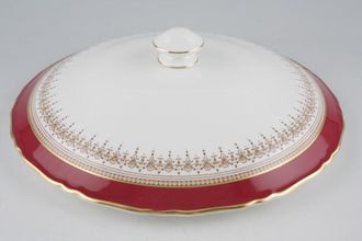 Sell Royal Worcester Regency - Ruby - White Vegetable Tureen Lid Only