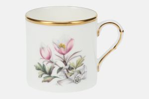 Royal Worcester Alpine Flowers Coffee/Espresso Can