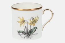Royal Worcester Alpine Flowers Coffee/Espresso Can No 8 2 3/8" x 2 1/2" thumb 1