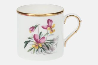 Sell Royal Worcester Alpine Flowers Coffee/Espresso Can No 10 2 3/8" x 2 1/2"
