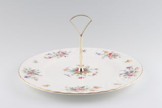 Minton Marlow - Fluted and Straight Edge Cake Stand 1 tier 10 1/2"
