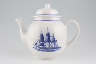 Wedgwood American Clipper - Blue Teapot 1 1/4pt