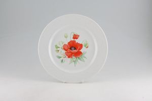 Royal Worcester Somerset Poppies Dinner Plate