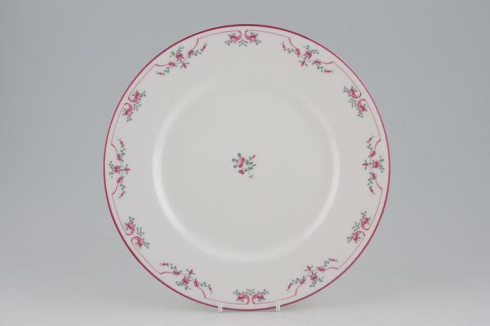 Royal Worcester Petite Fleur - Pink Flowers Dinner Plate 10 5/8"