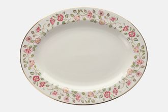 Sell Royal Doulton Woodland Rose - T.C.1123 Oval Platter 13 1/8"