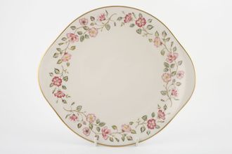 Royal Doulton Woodland Rose - T.C.1123 Cake Plate Eared 10 1/4"