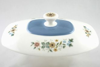 Royal Doulton Pastorale - H5002 Vegetable Tureen Lid Only WITHOUT middle Silver line