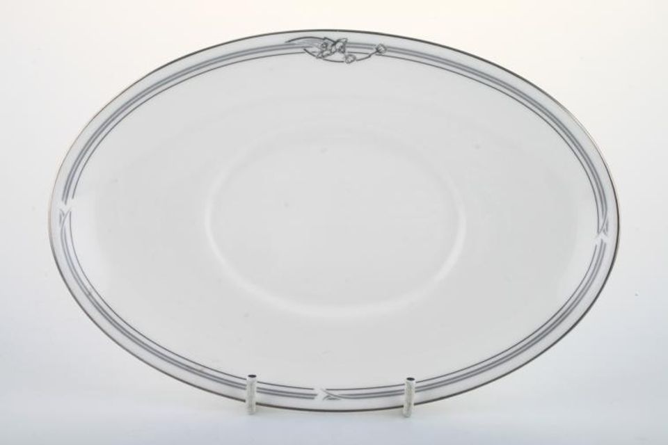 Royal Doulton Andante - H5083 Sauce Boat Stand oval 8 3/8"