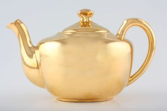 Royal Worcester Gold Lustre Teapot Shape 5.Size 3 1pt