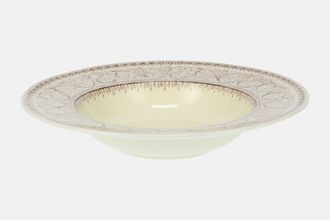 Royal Worcester Lady Evelyn - Undecorated Rimmed Bowl 8"