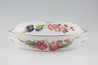 Royal Worcester Pershore Casserole Dish + Lid Oval, shallow 1pt