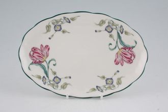 Sell Royal Doulton Florette - T.C.1182 Sauce Boat Stand oval 8 1/4"