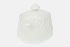 Minton White Fife Sugar Bowl - Lidded (Tea) thumb 2