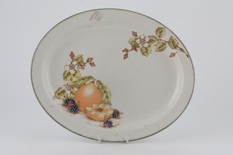 Midwinter Still Life Oval Platter 11 3/4"
